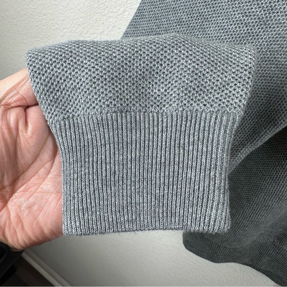 Peter Millar Crown Parkway Textured 3-Button Mock Neck Sweater XL NWT - Picture 10 of 12